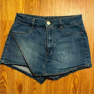 Black Label C’est Toi Denim Skort Size 5